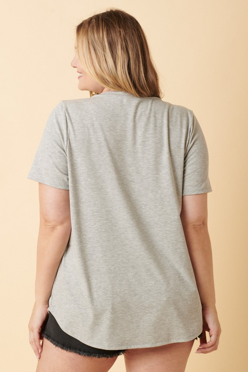 Brooke Tee - Grey