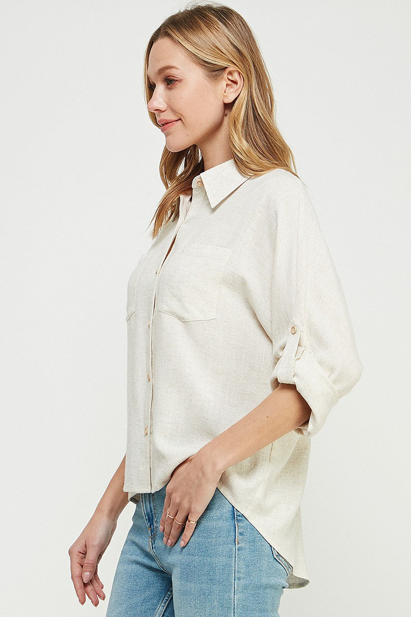 Celia Button Up