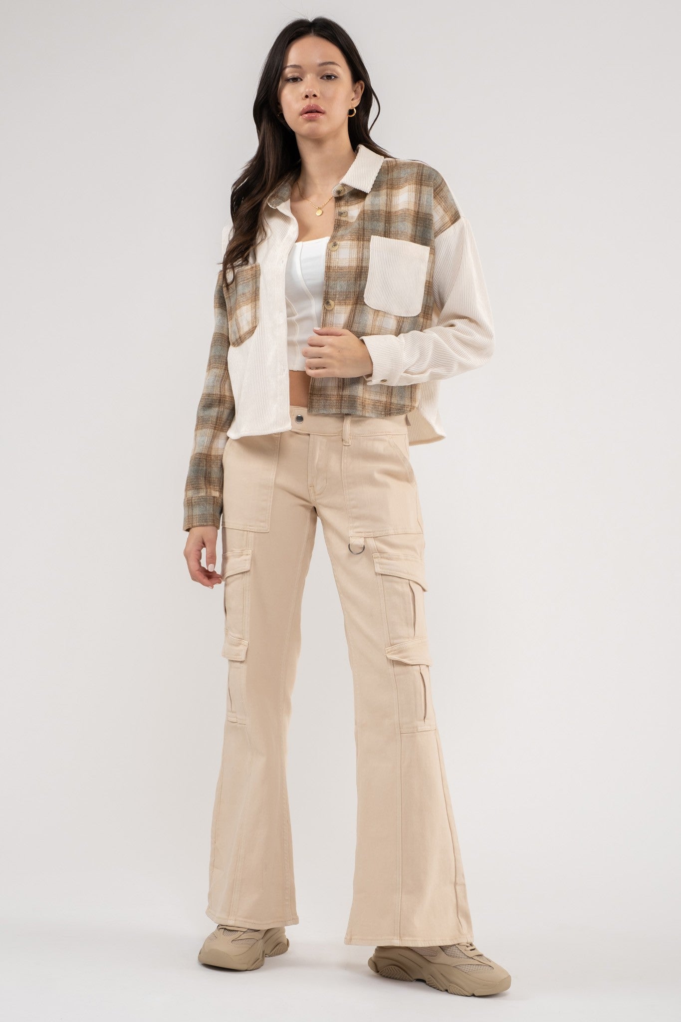 Miley Crop Shacket