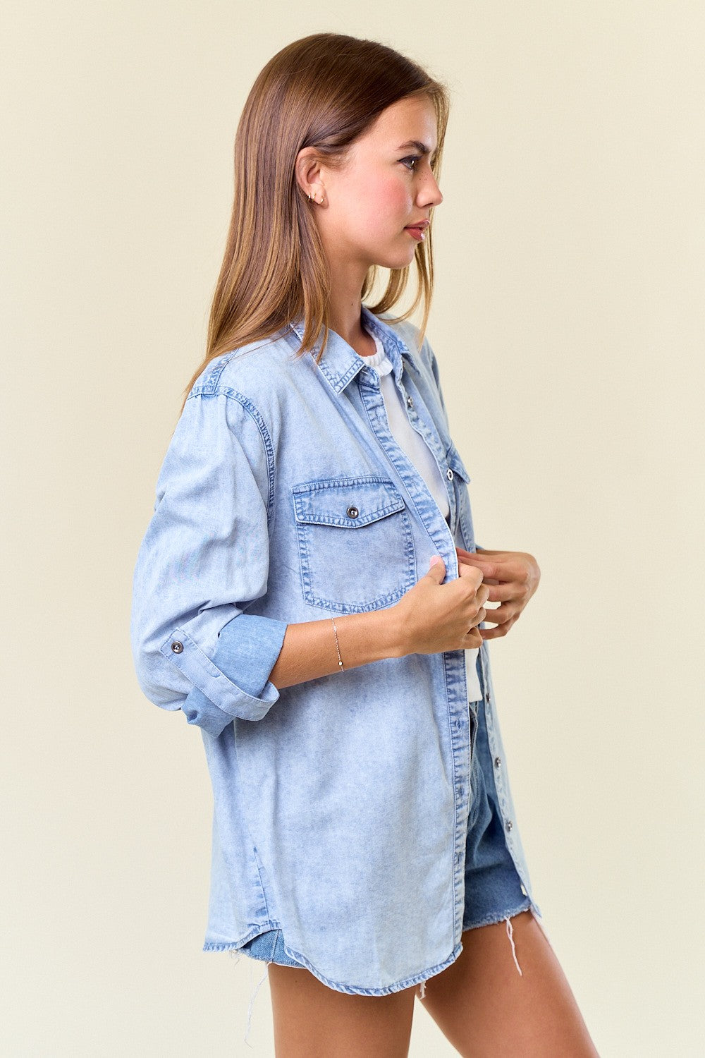 Libby Button Down