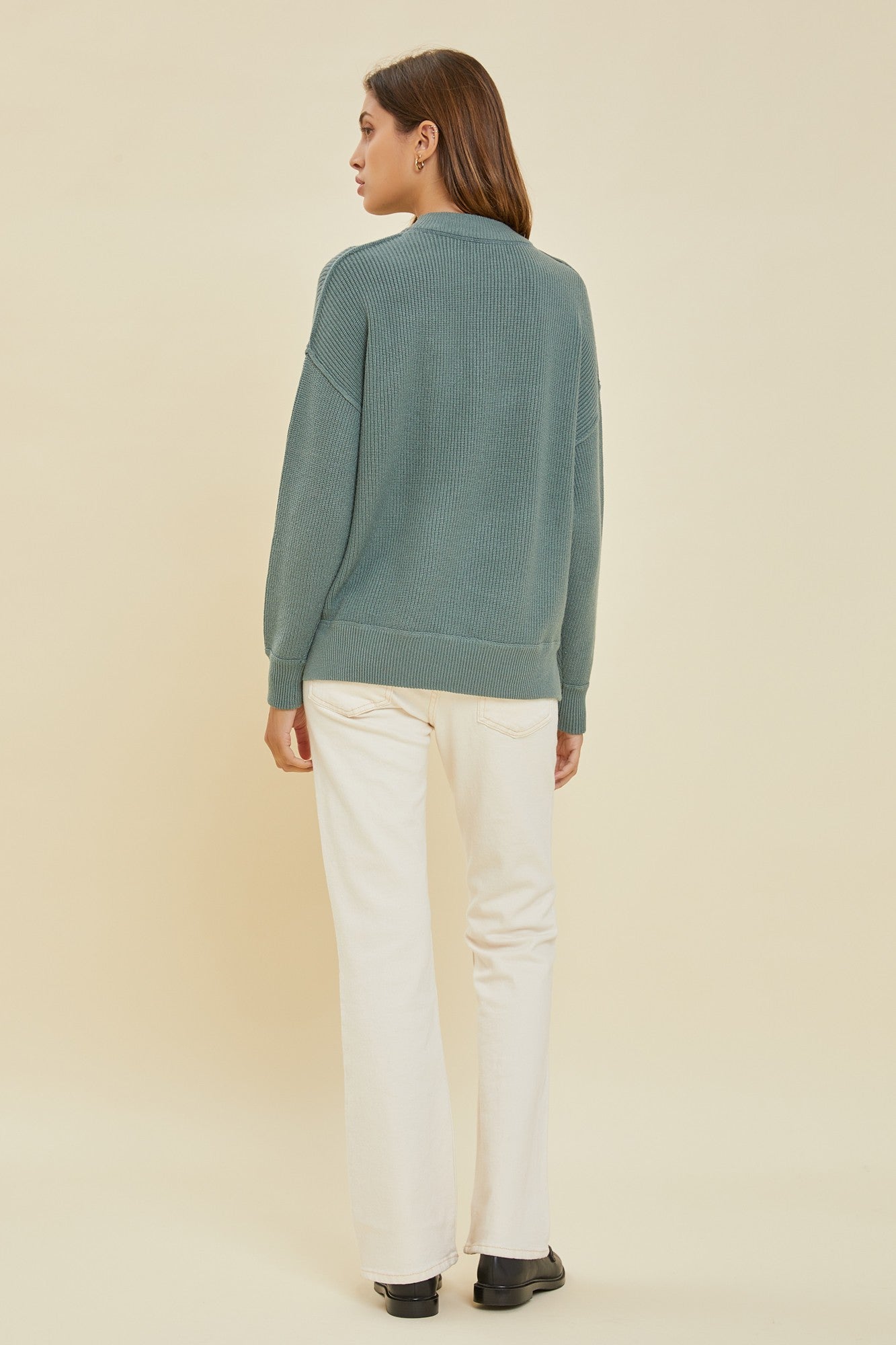 Maeve Sweater - Spruce