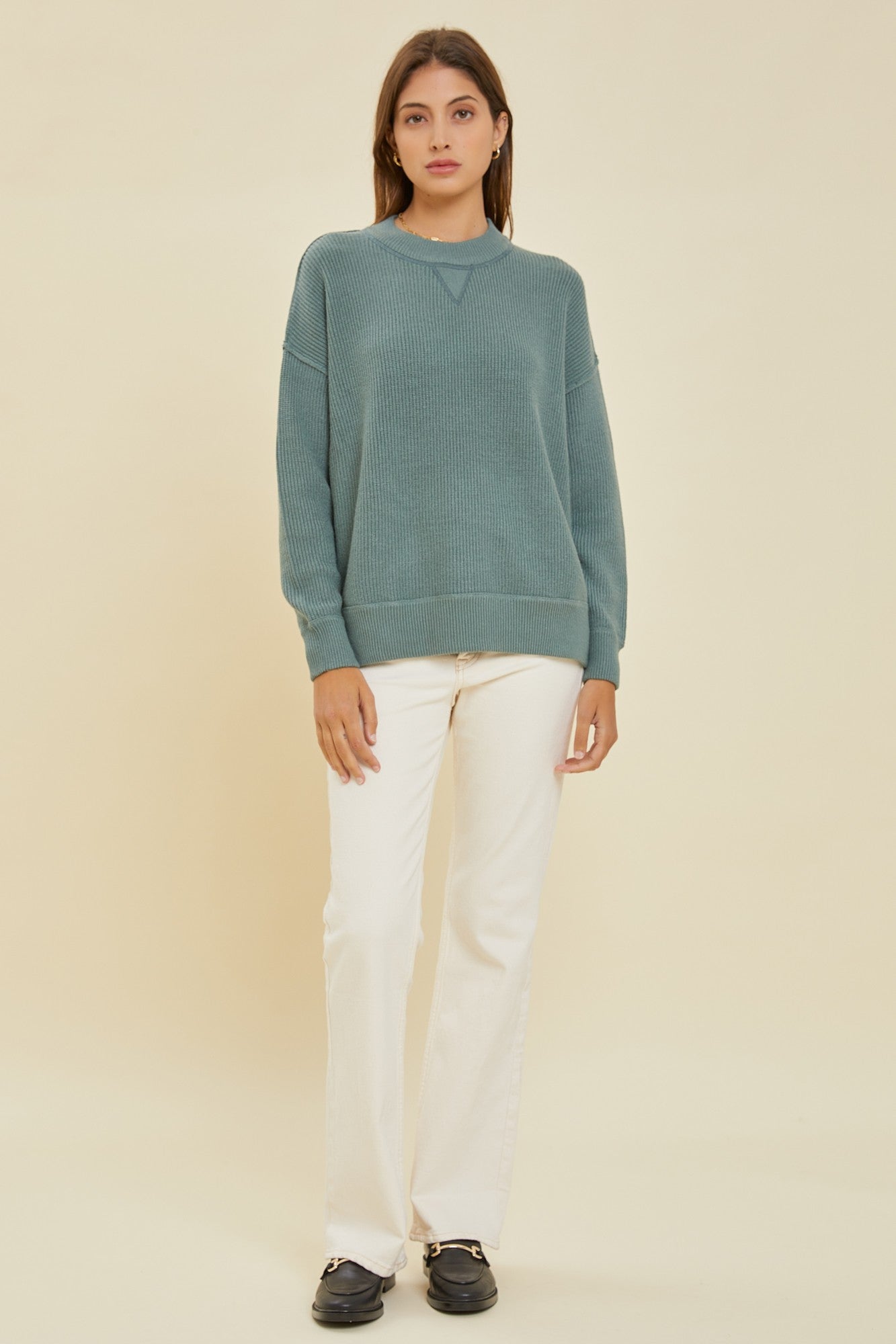 Maeve Sweater - Spruce
