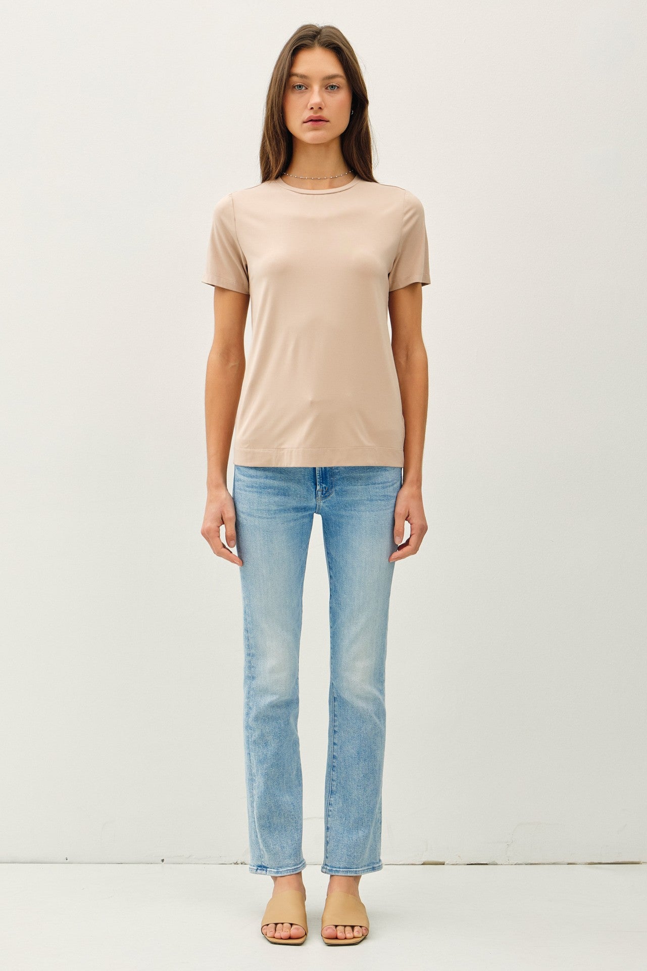 Cameron Tee - Taupe