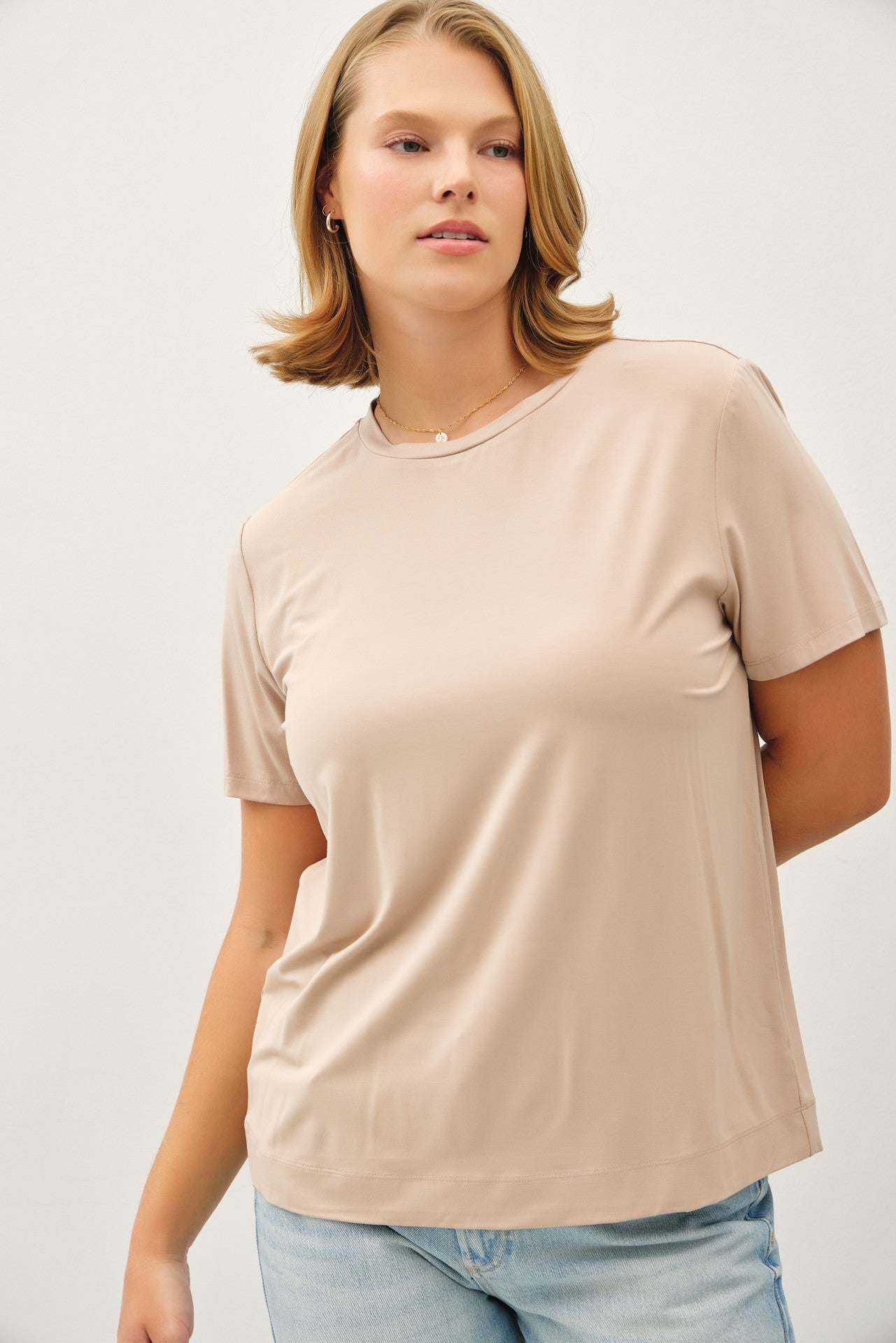Cameron Tee - Taupe