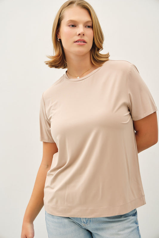 Cameron Tee - Taupe