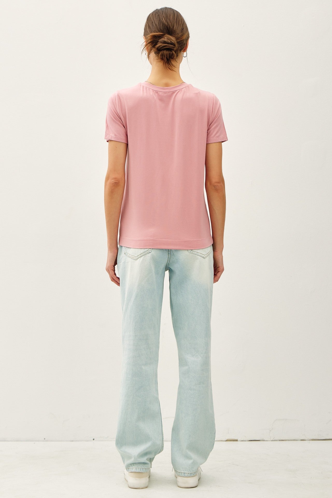 Cameron Tee - Dusty Rose