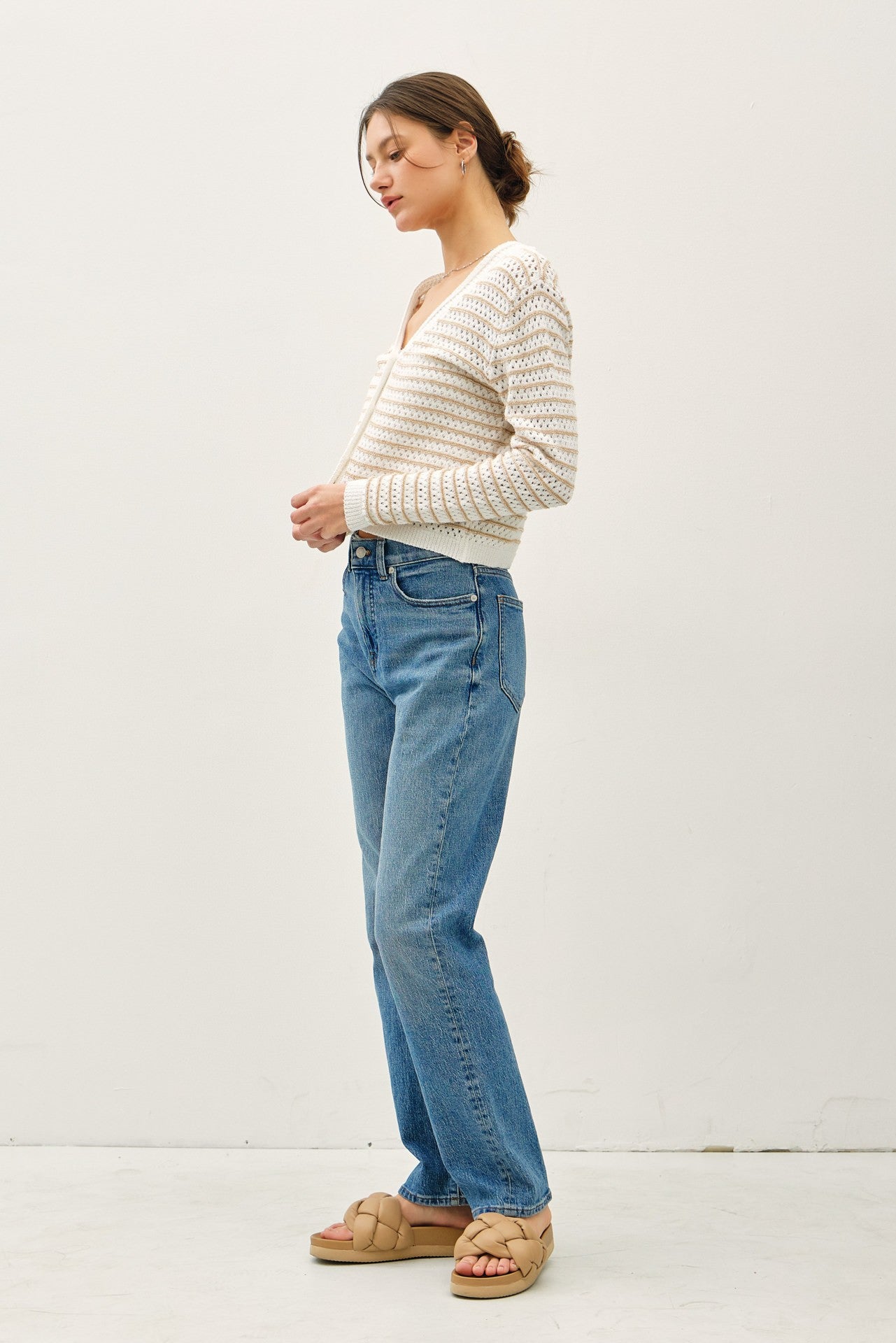 Becky Cardigan - Taupe