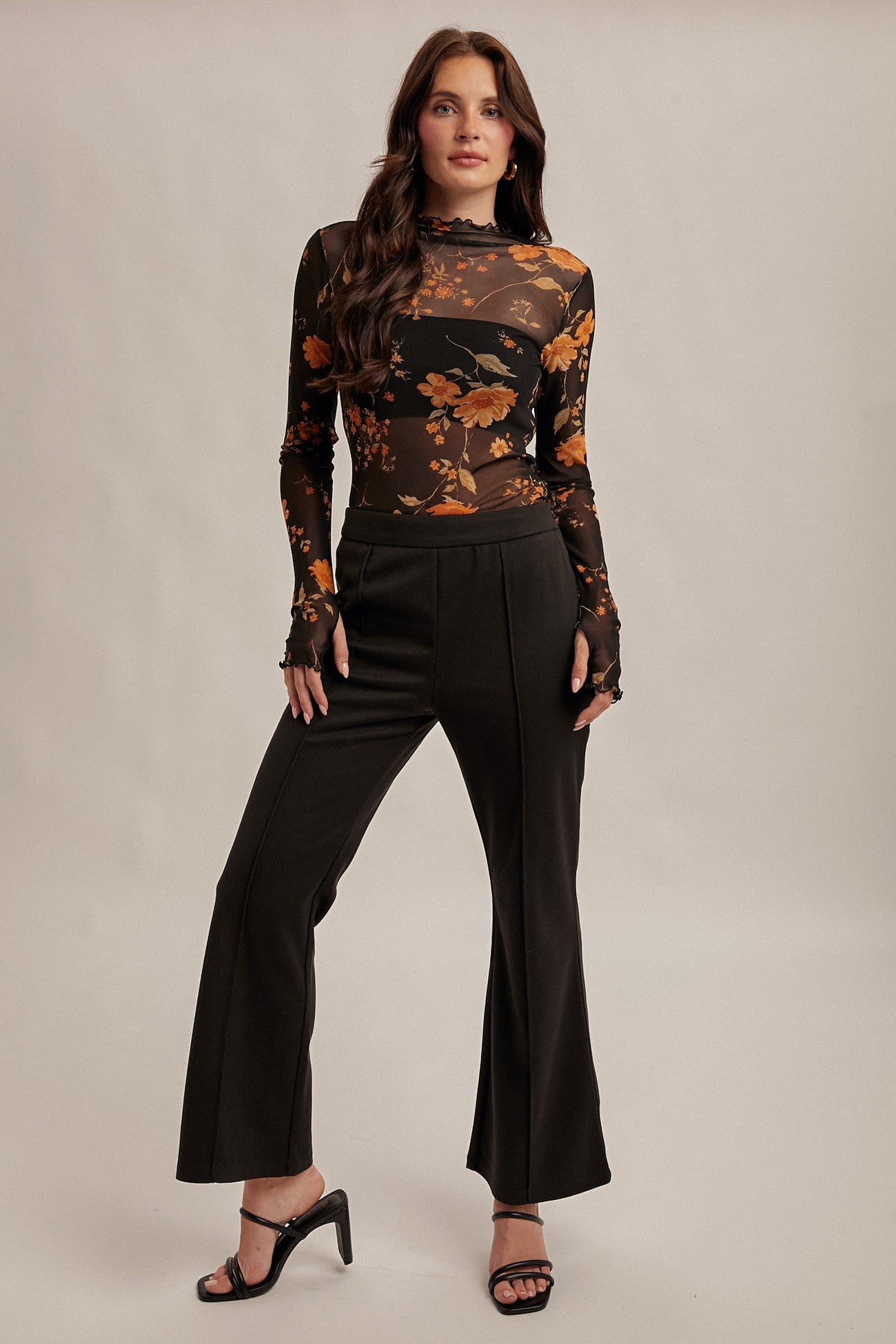 Lauren Mesh Top