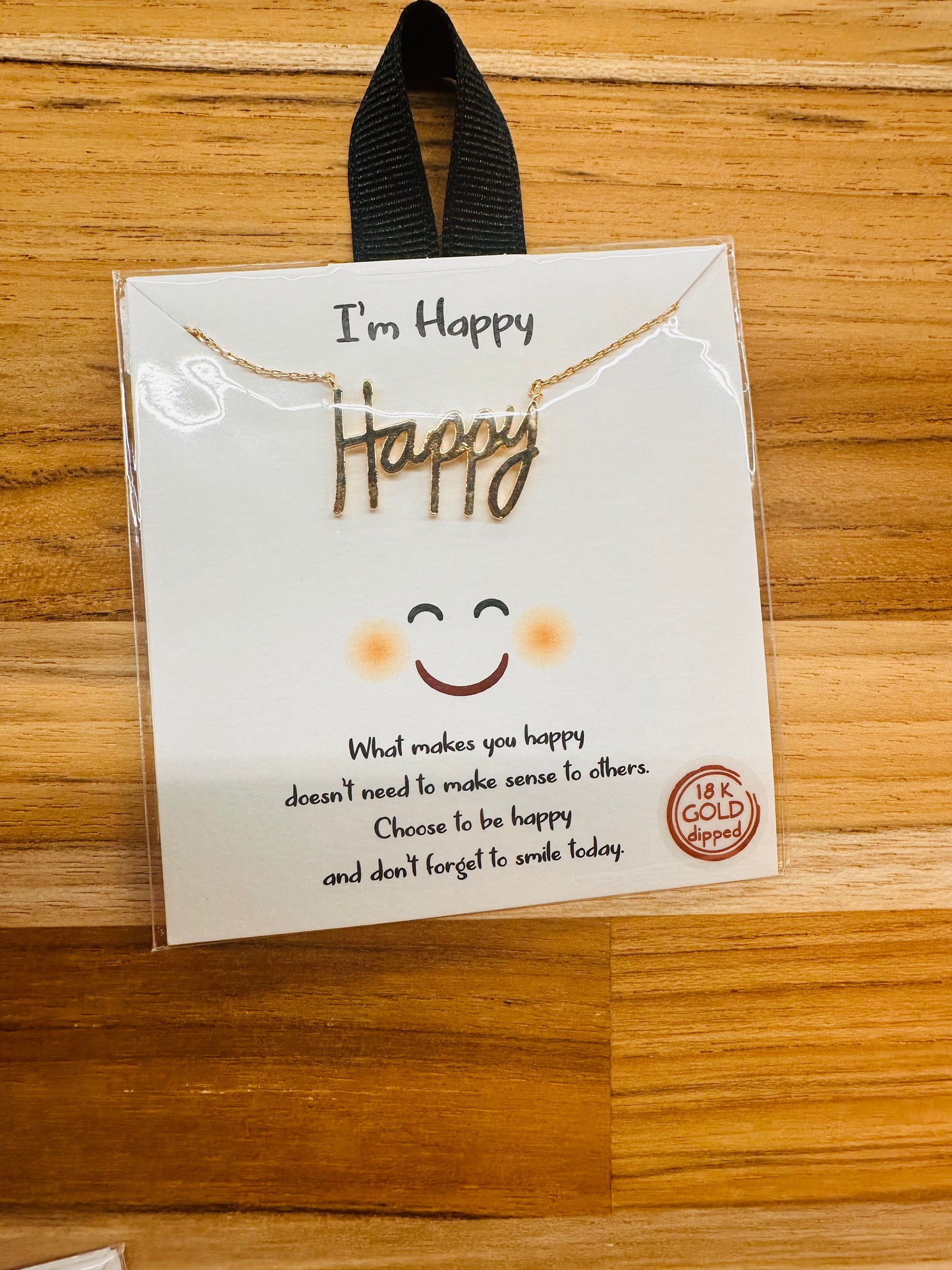 Happy Necklace