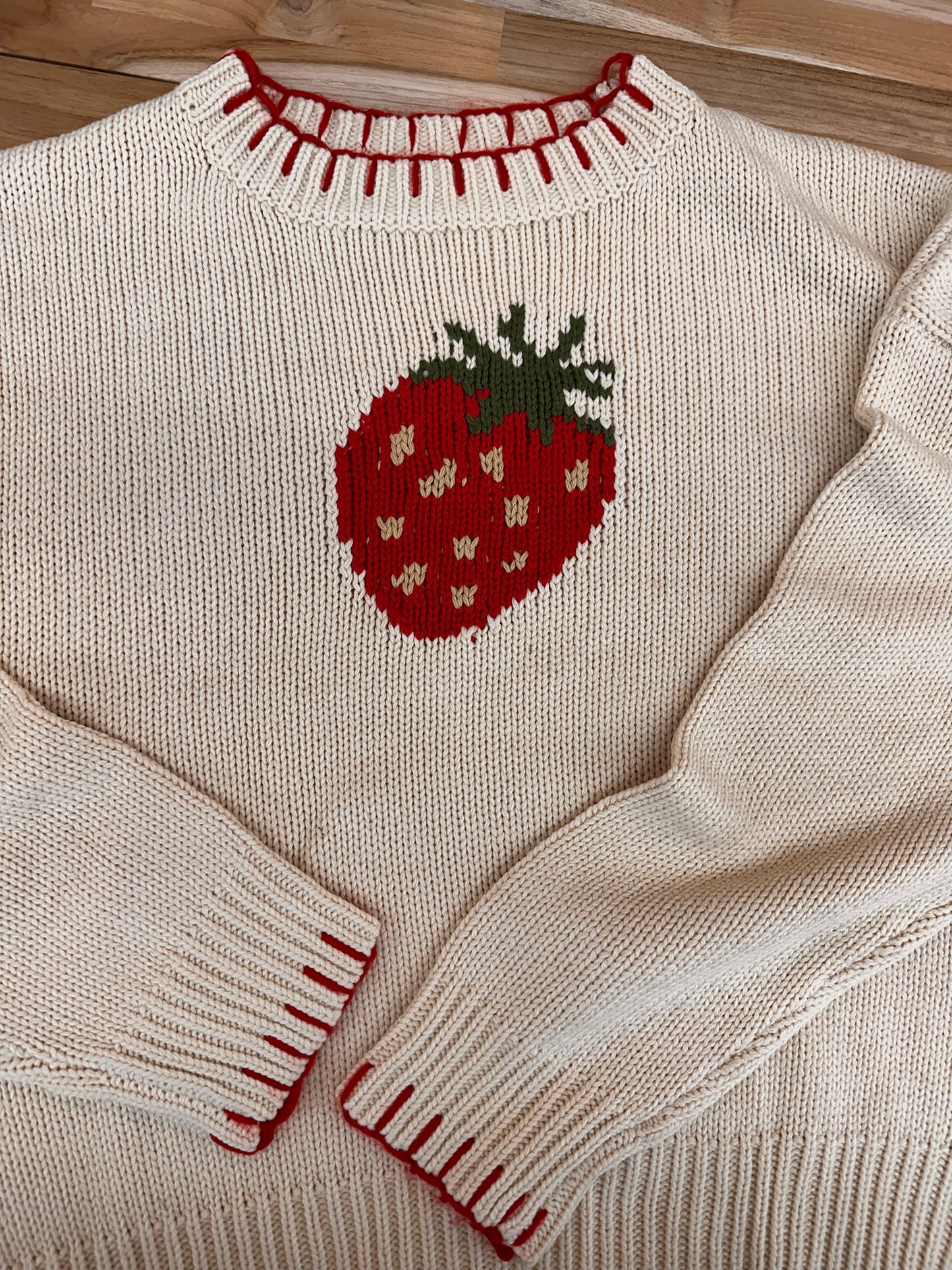 Strawberry Sweater