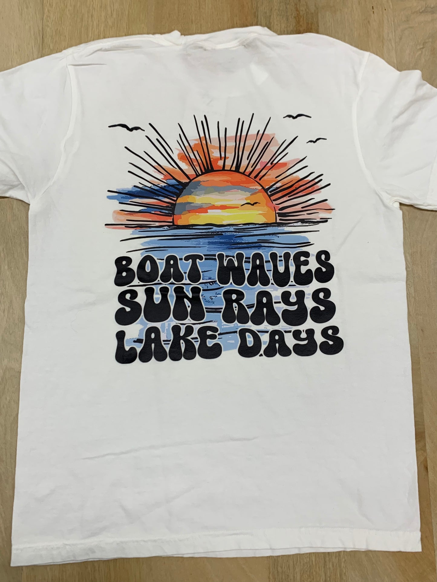 Boat Waves Graphic Tee