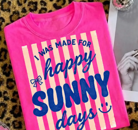 PREORDER - Happy Sunny Days Tee
