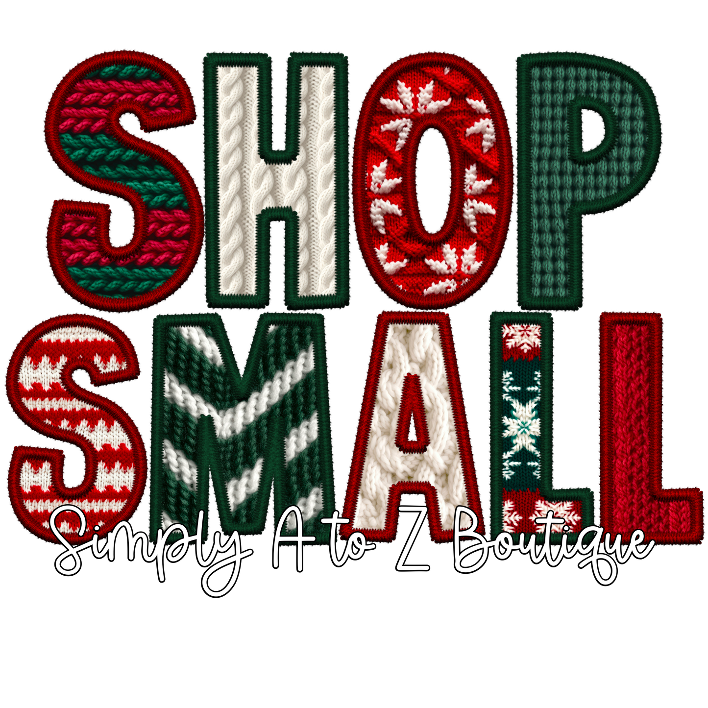 PREORDER - Shop Small A to Z Crew