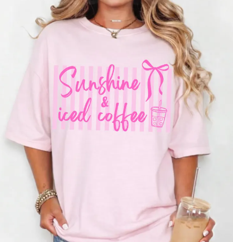 PREORDER - Sunshine & Iced Coffee Tee