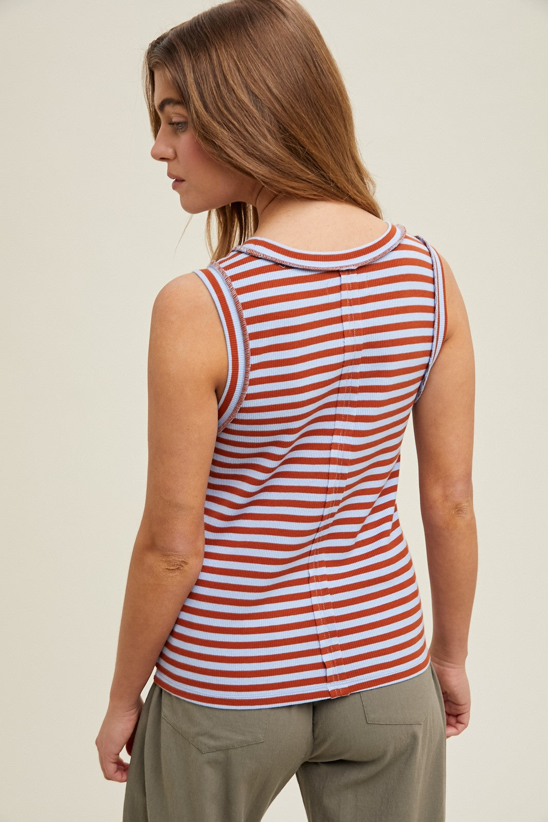 Maggie Tank - Blue Combo