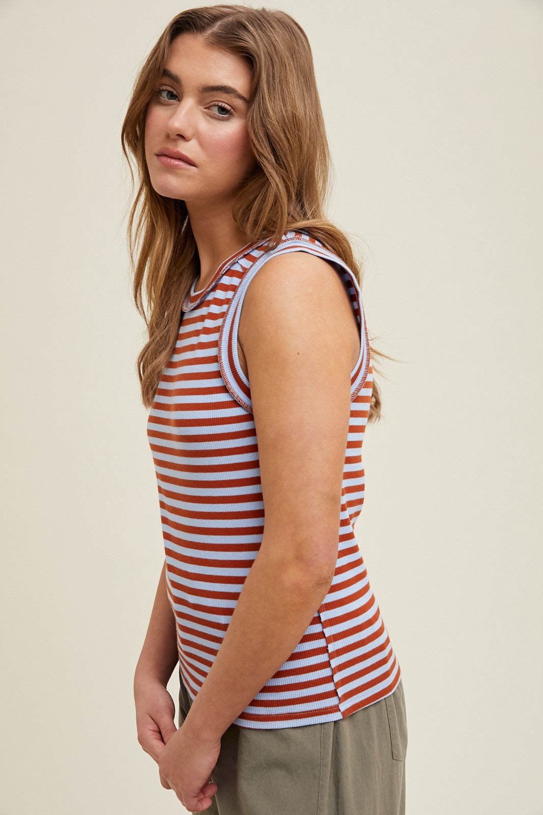 Maggie Tank - Blue Combo
