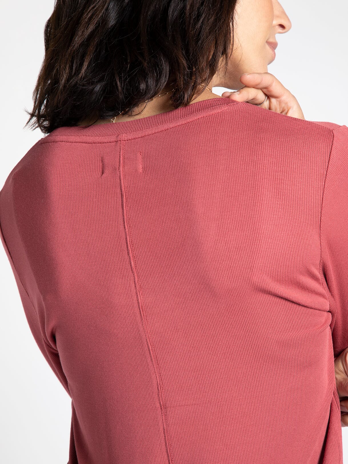 Lauren Top - Cranberry