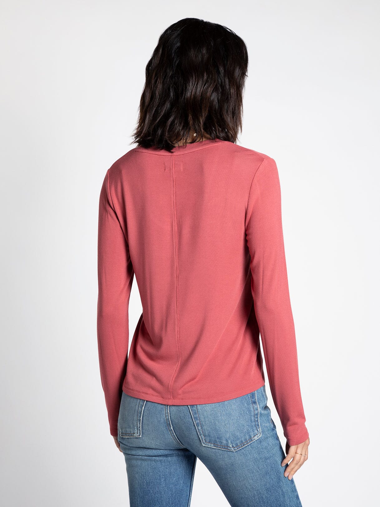 Lauren Top - Cranberry