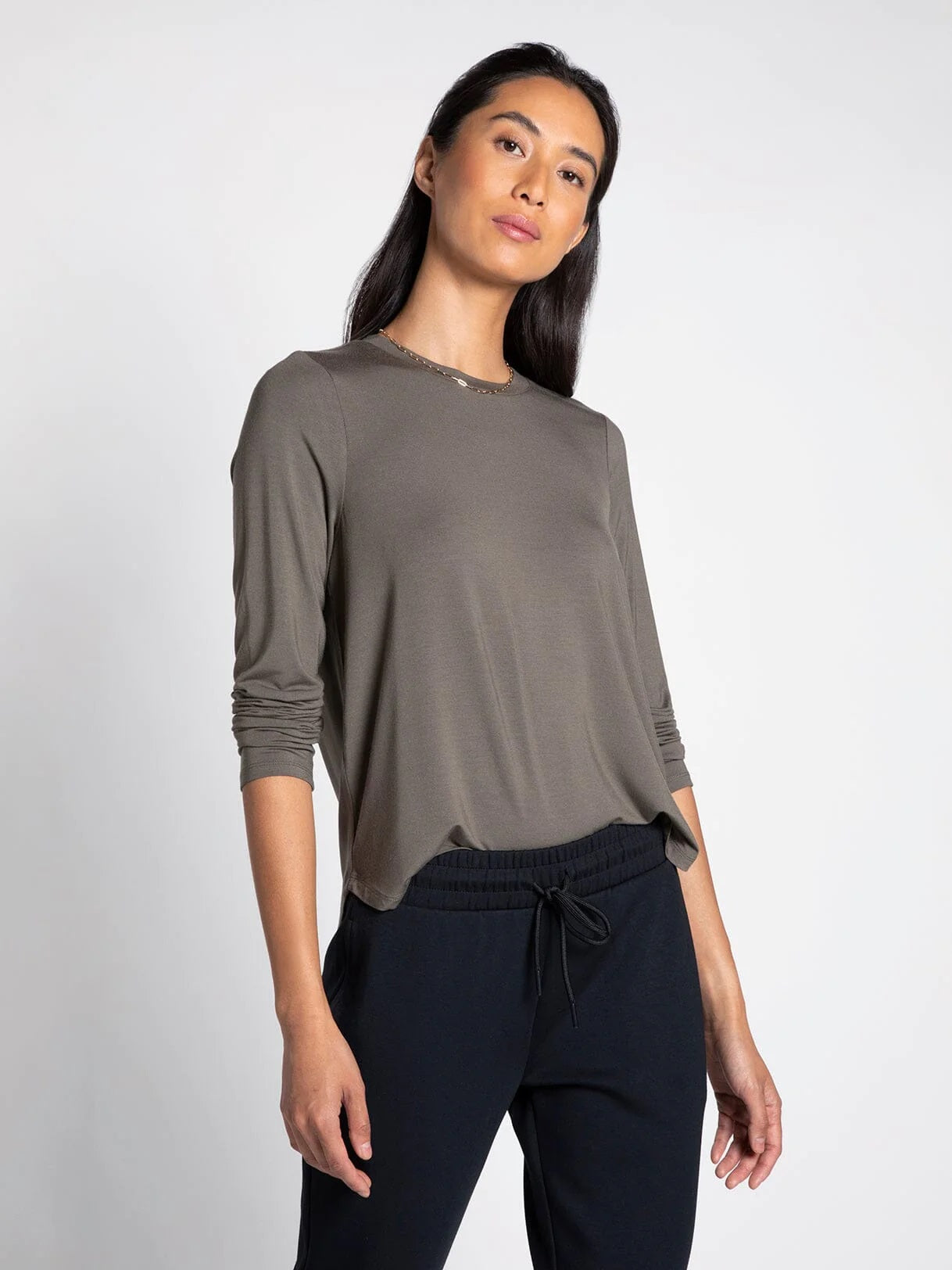 Katie Longsleeve - Olive