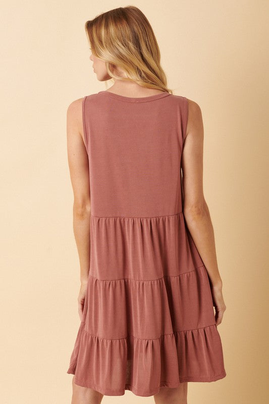 Blake Ruffle Tank Dress