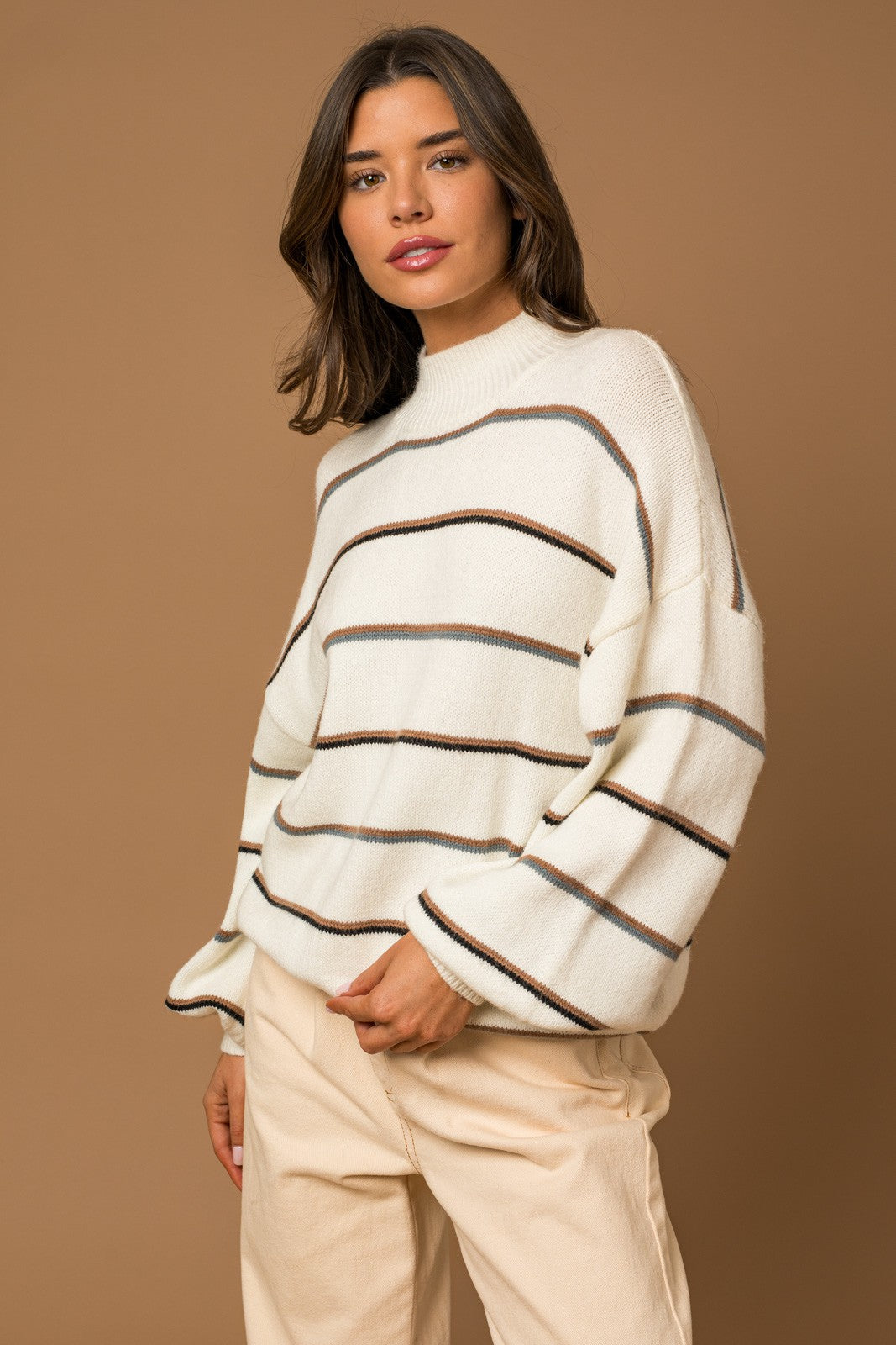 Cozy Stripe Sweater