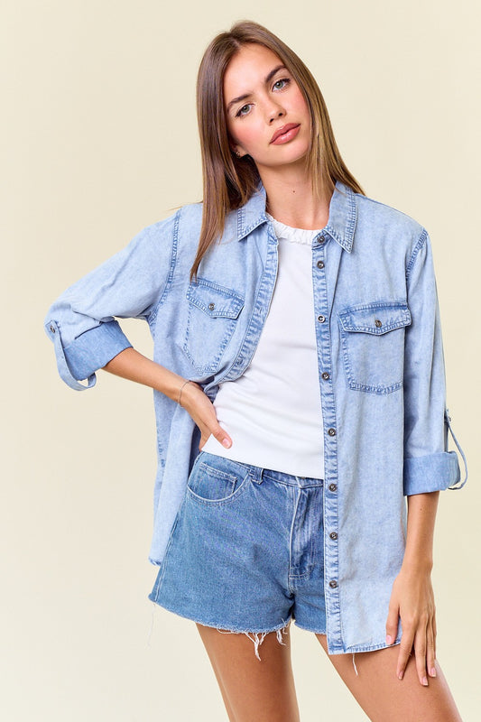 Libby Button Down
