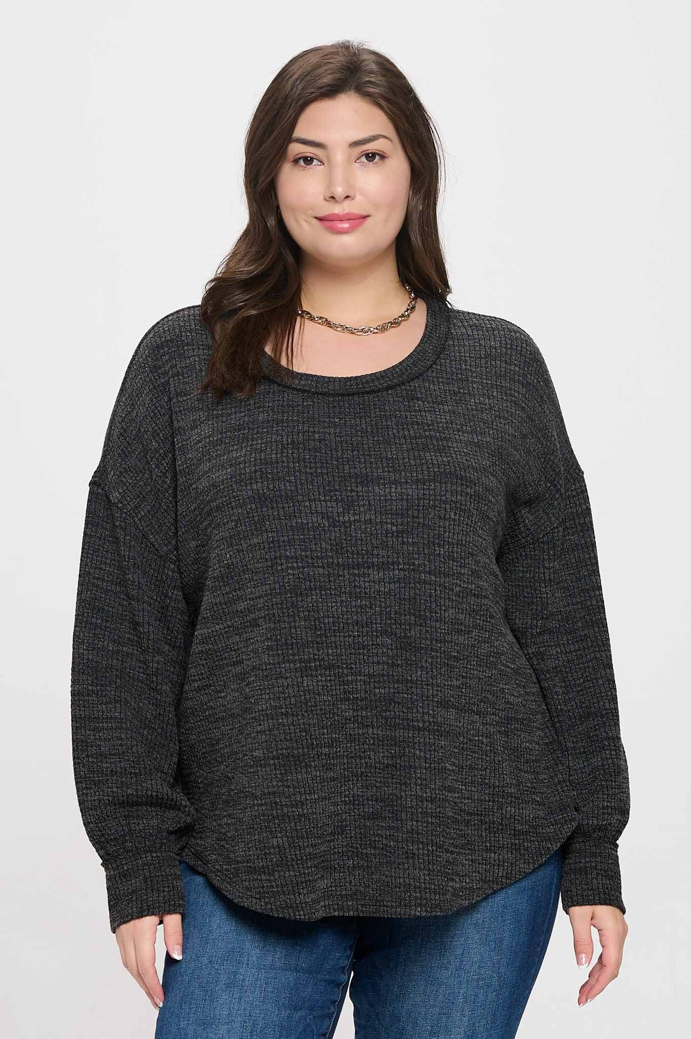 Eva Top - washed black