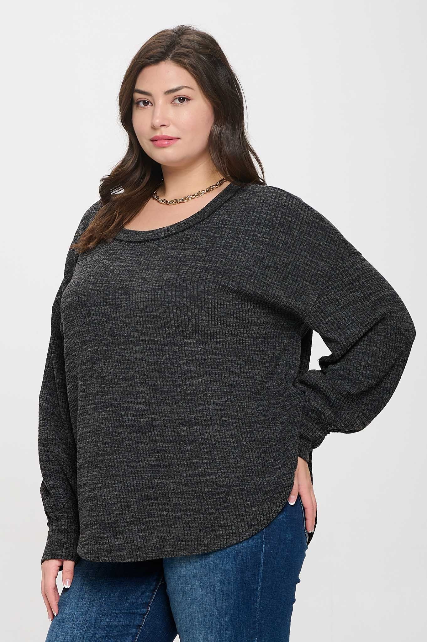 Eva Top - washed black