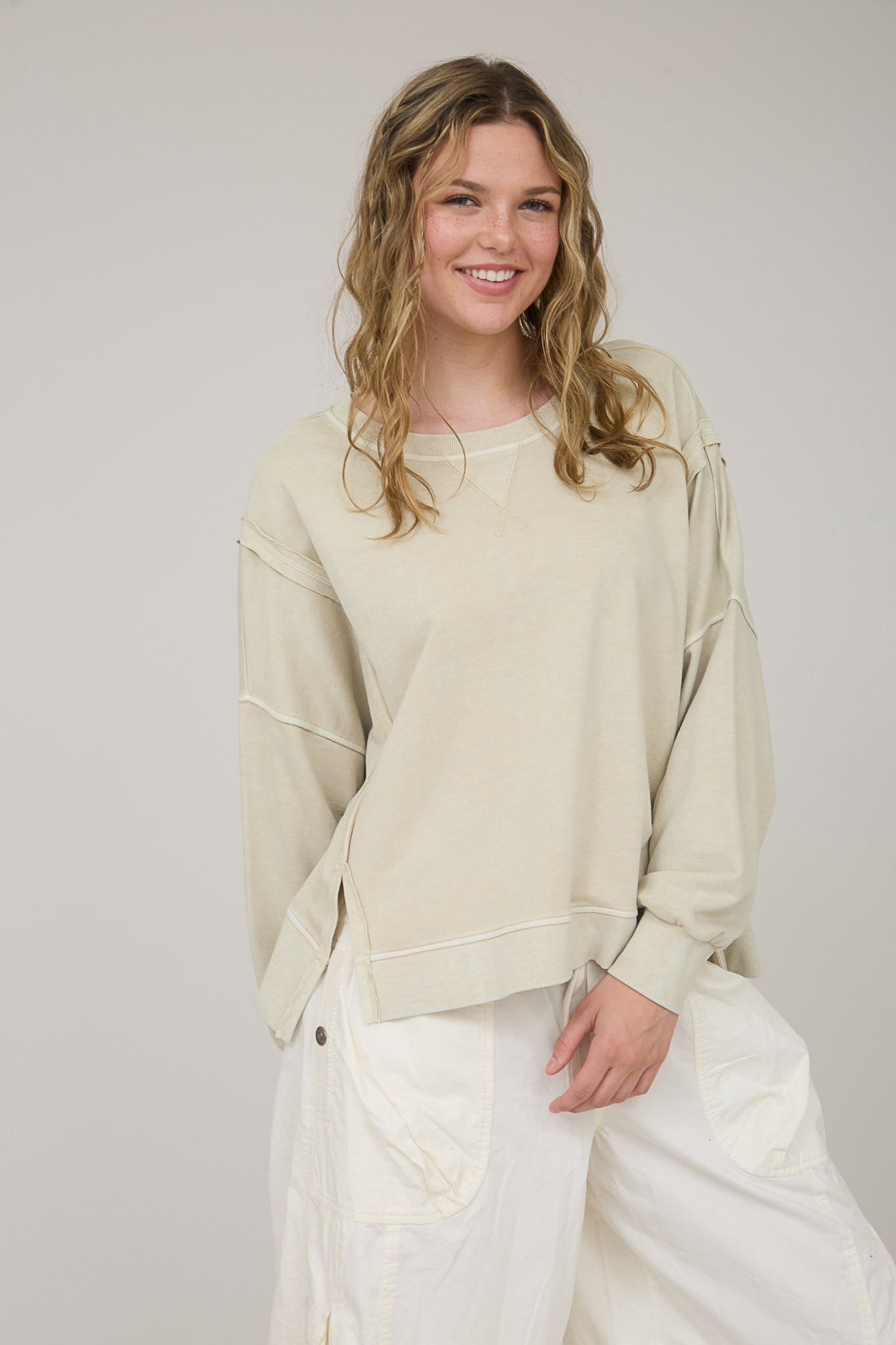 Heidi Pullover - Moss