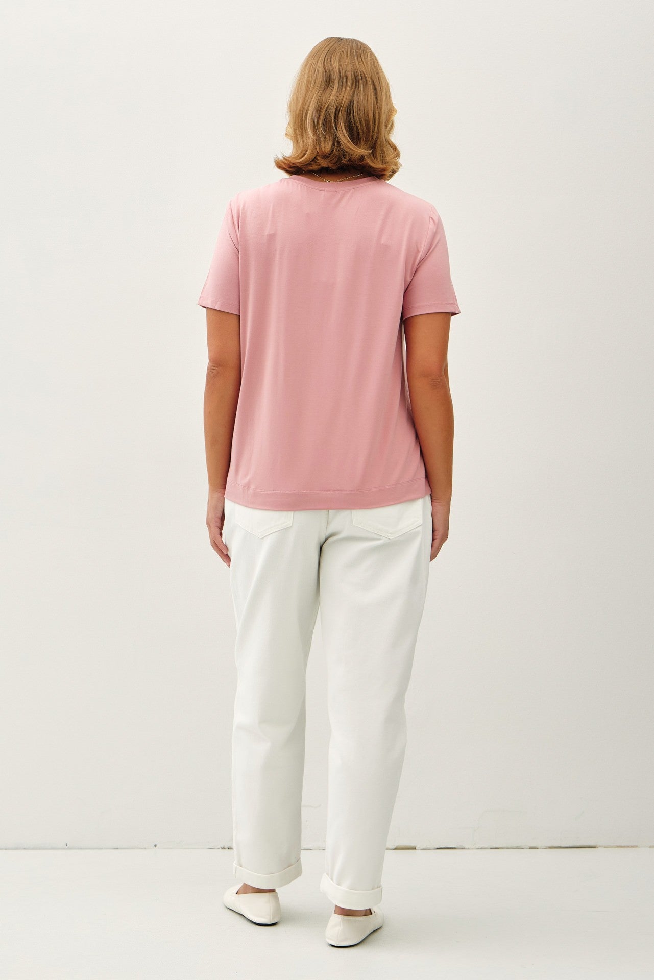 Cameron Tee - Dusty Rose