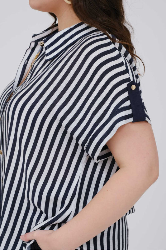 Amy Top - Navy