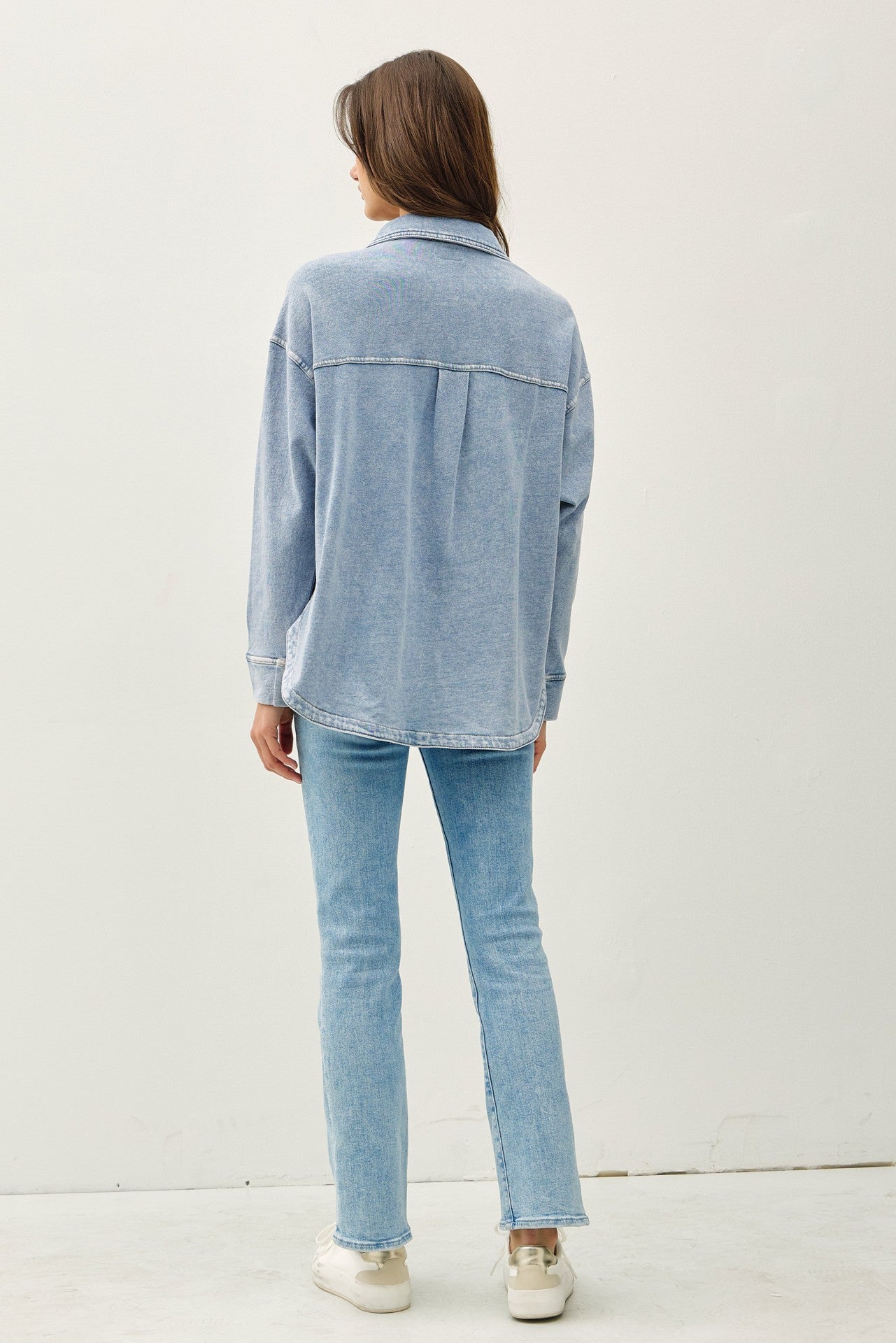 Rowan Shacket - Blue