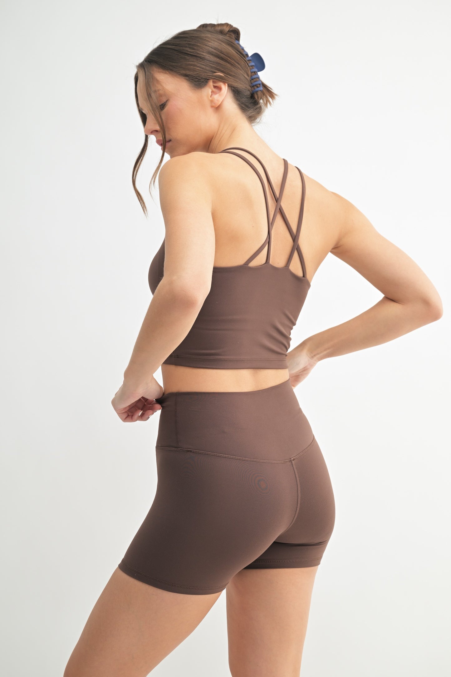 Shelby Sports Bra - Brown
