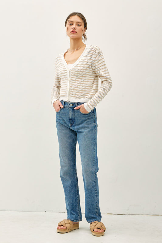 Becky Cardigan - Taupe