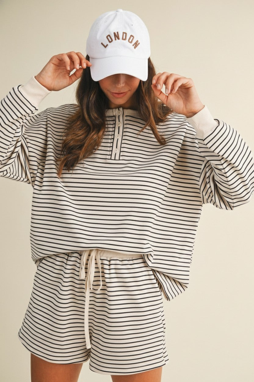 Camila Set - White/Black