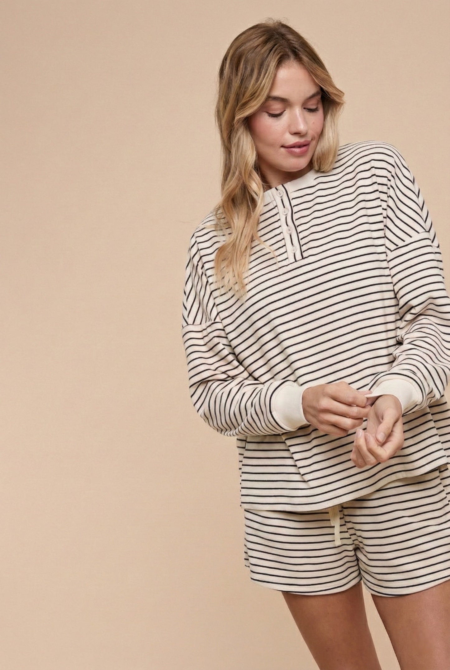 Camila Set - White/Black