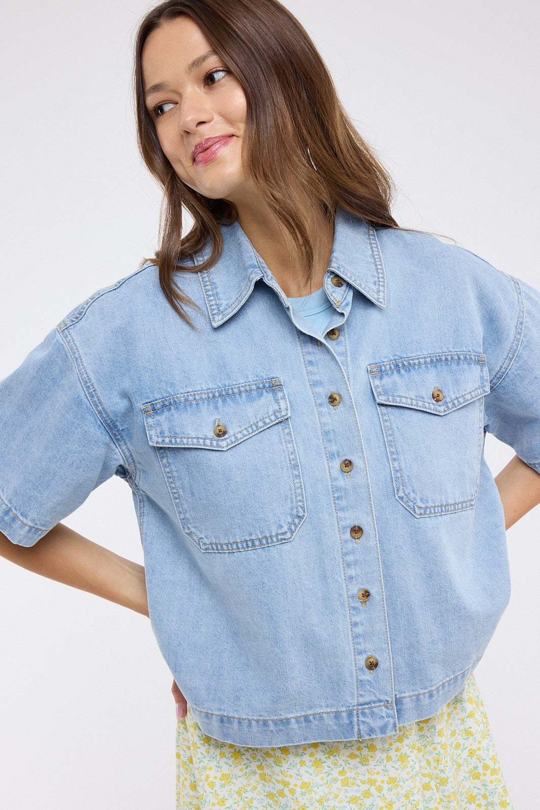 Tiffany Button Up