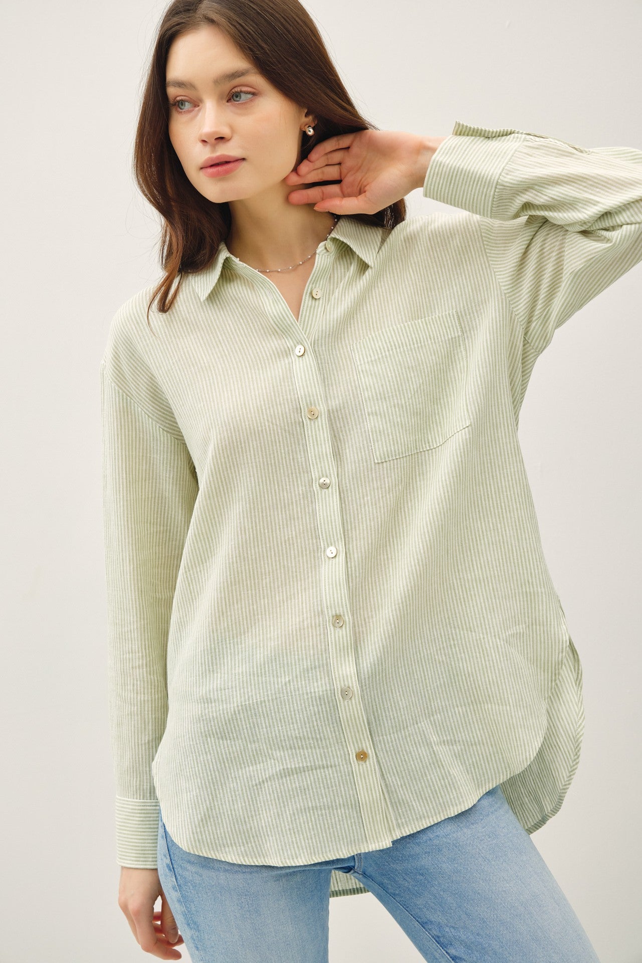 Penny Top - Green