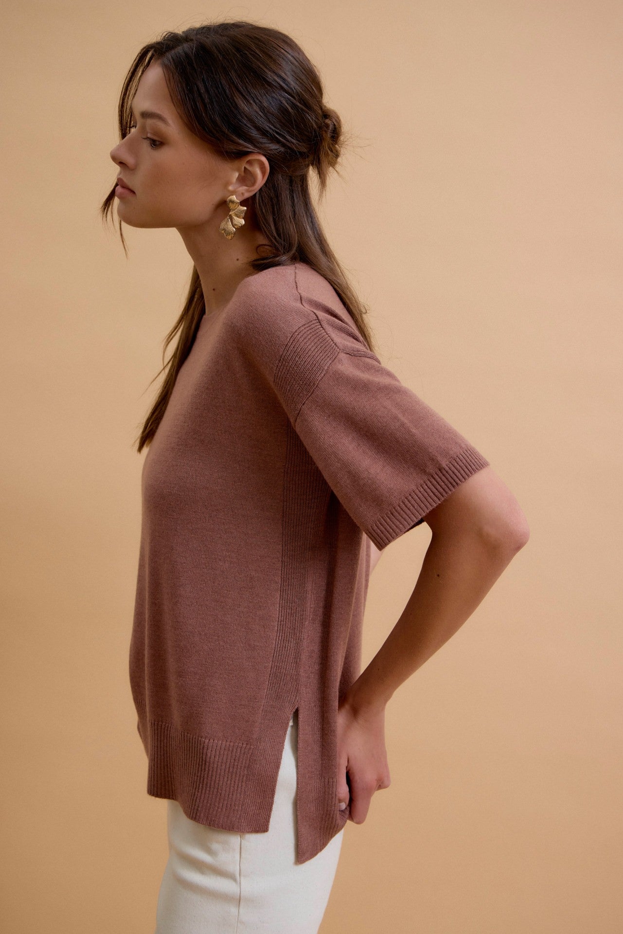 Kourtney Top - Brown
