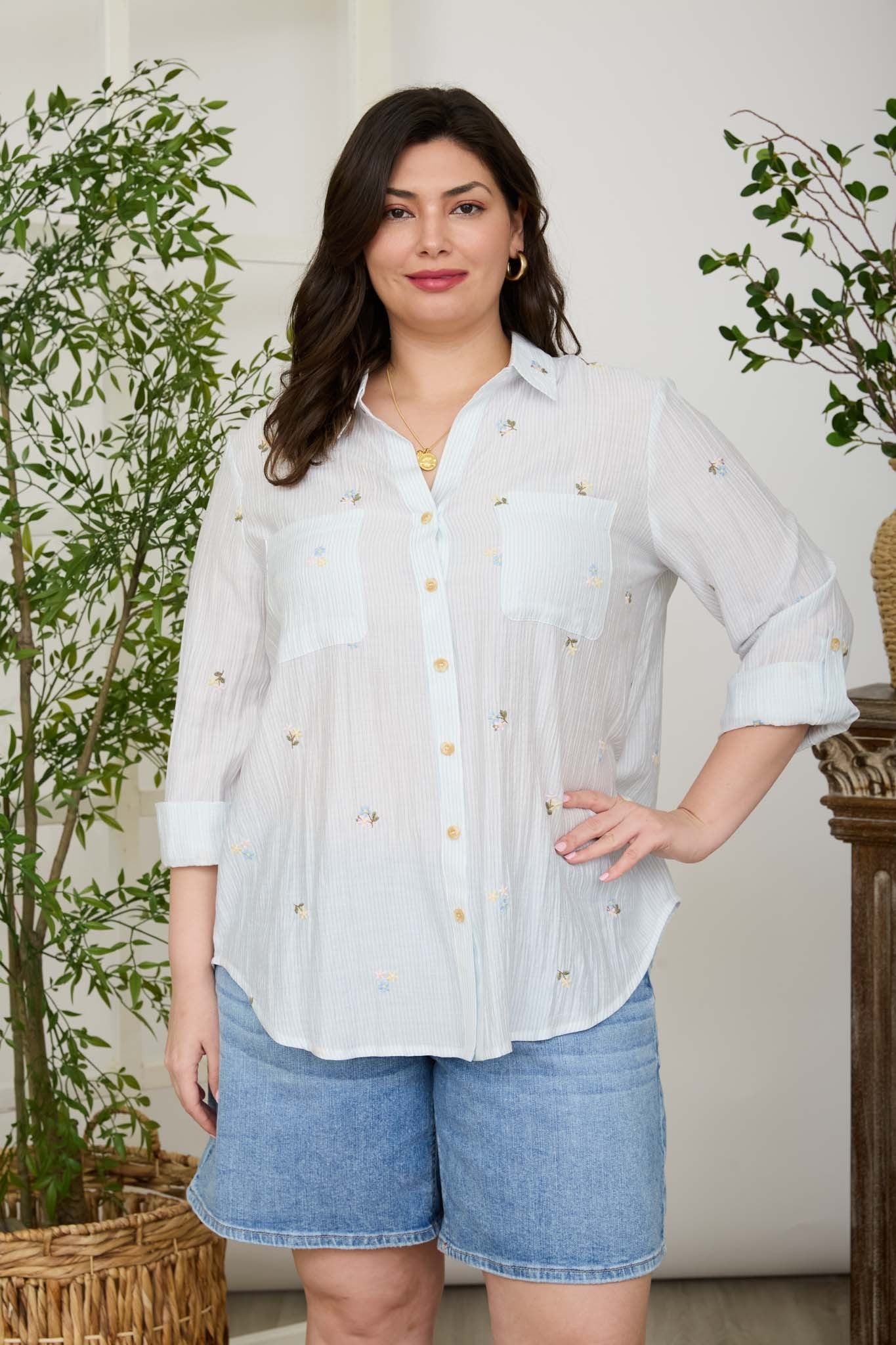 Jessie Button Up