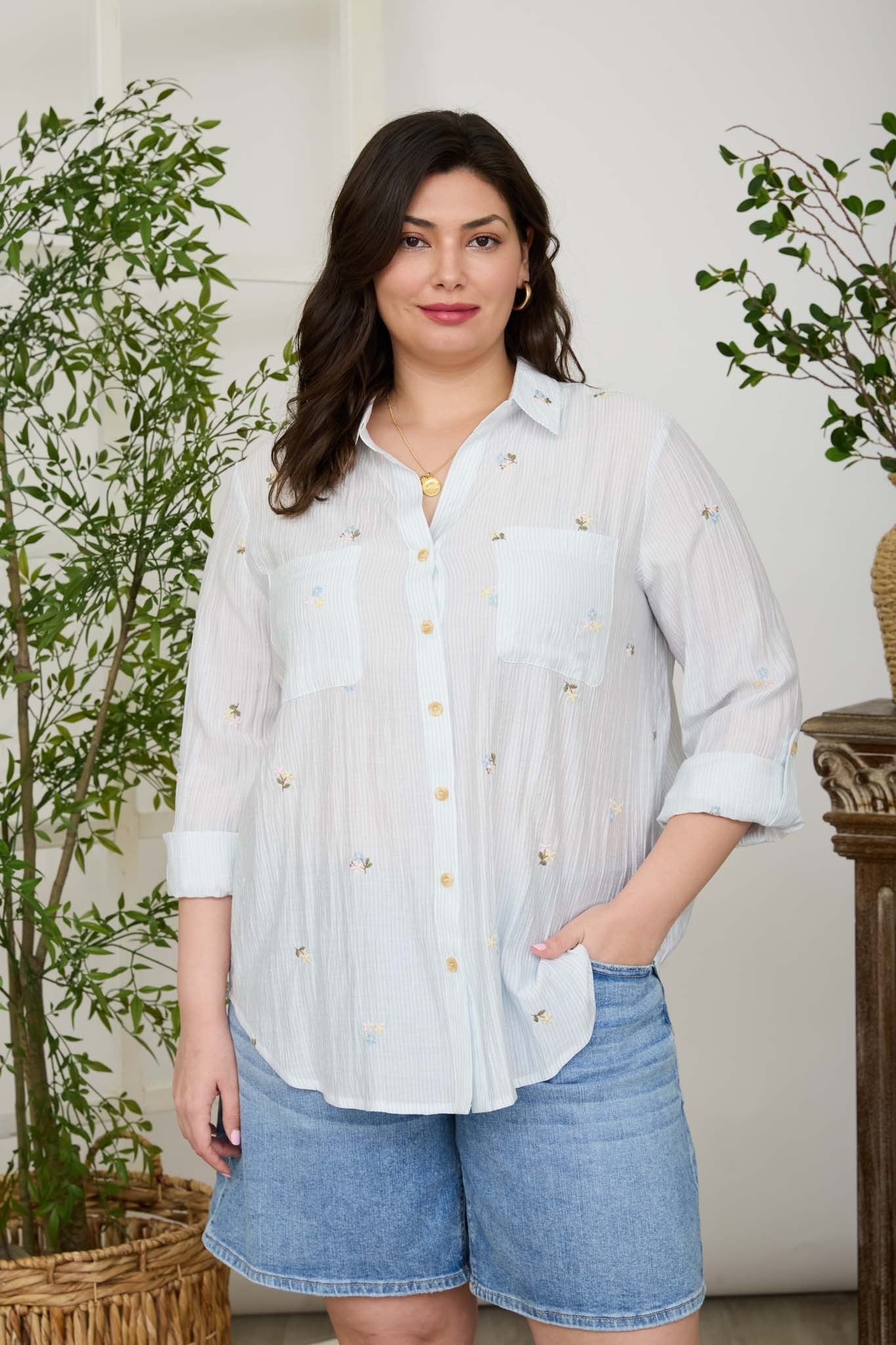 Jessie Button Up