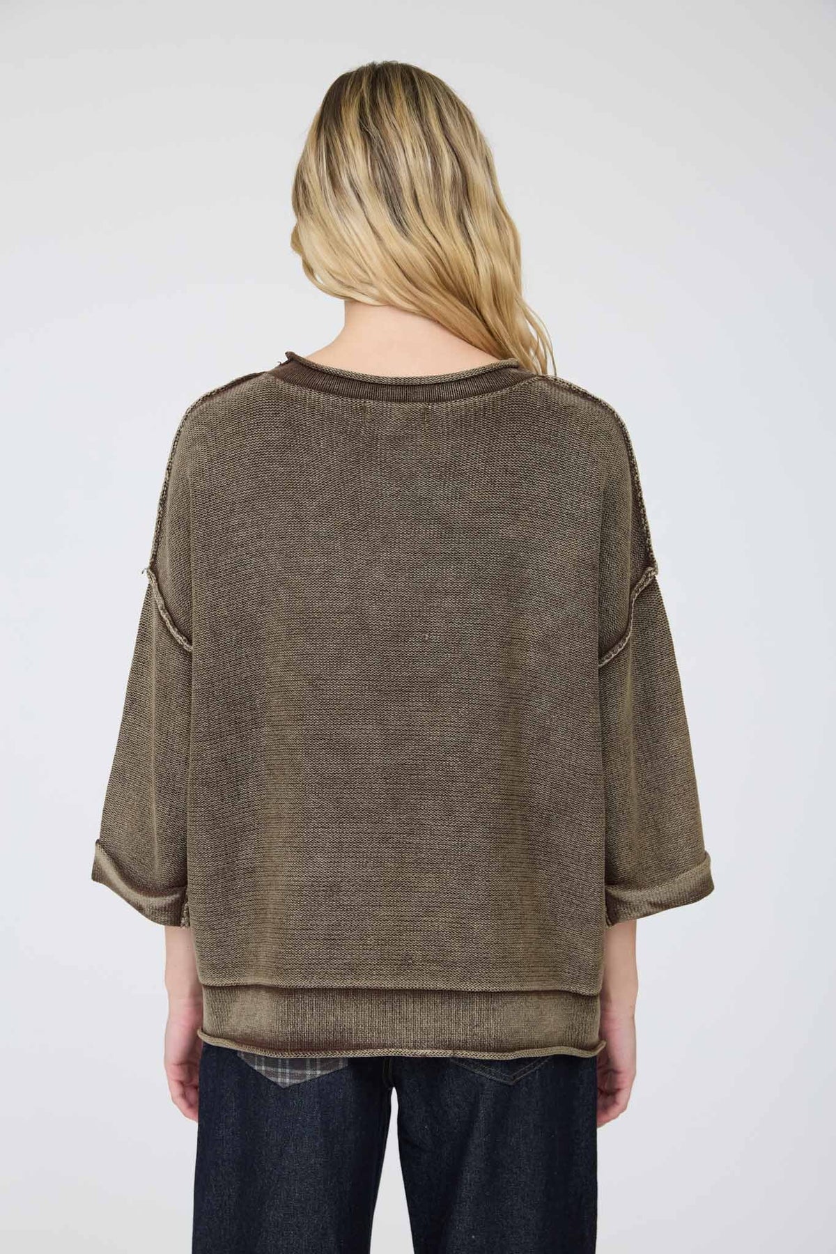 Megan Top - Brown