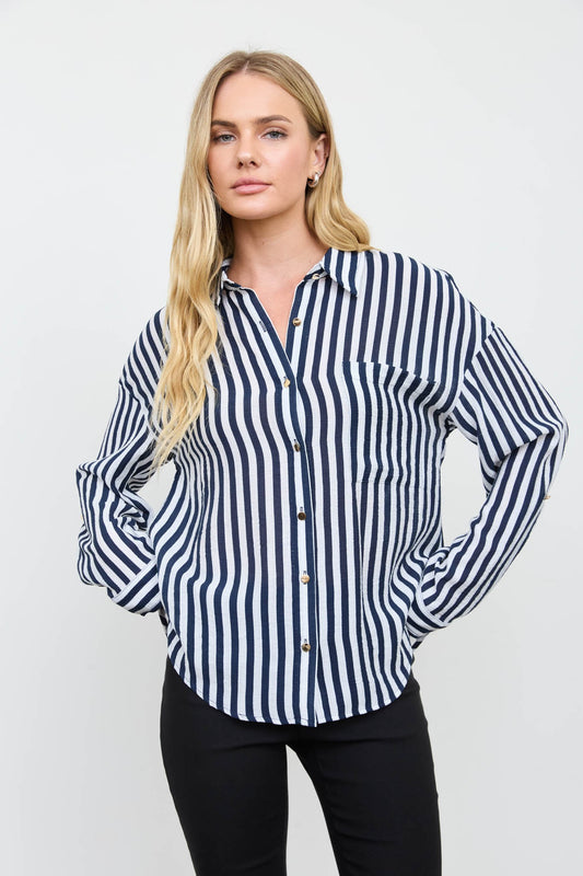 Nina Button Up