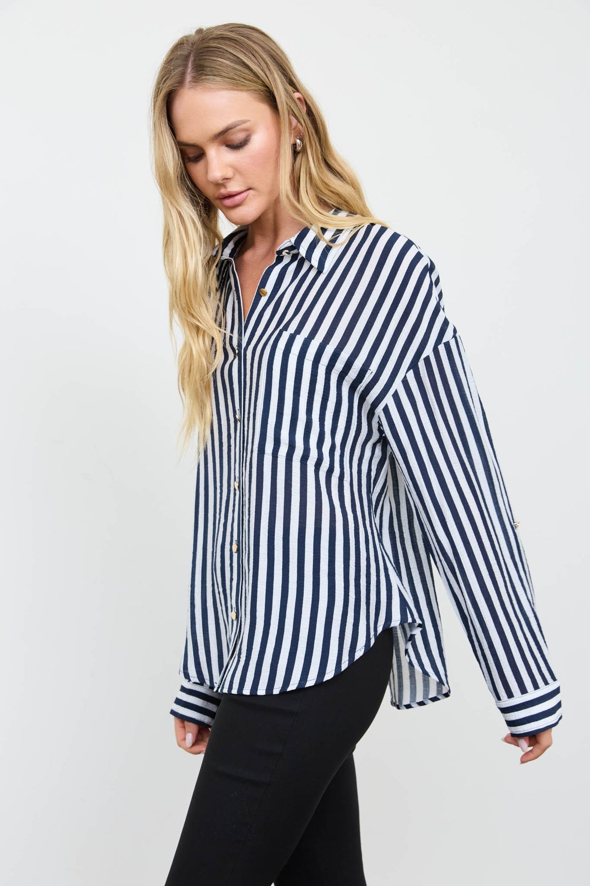 Nina Button Up