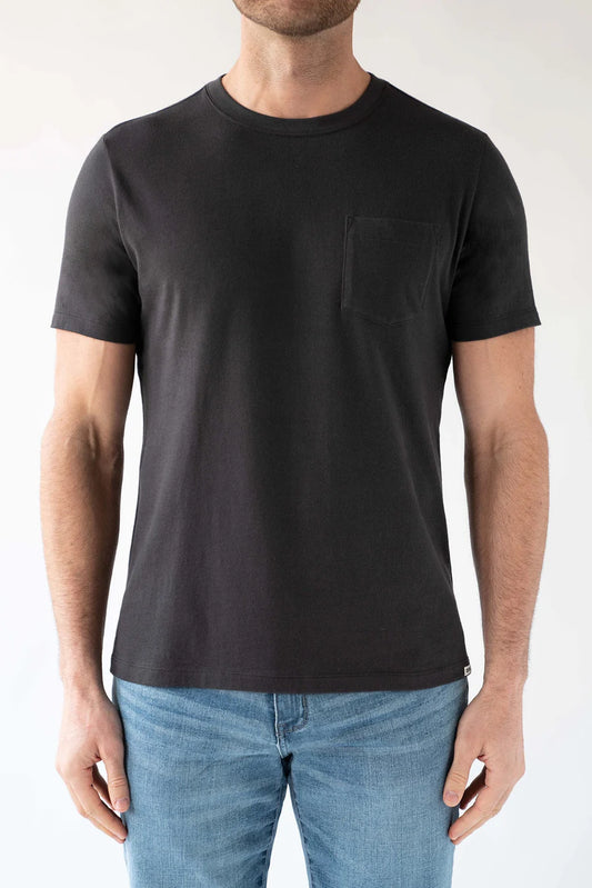 Jake Pocket Tee - Coal