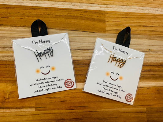 Happy Necklace