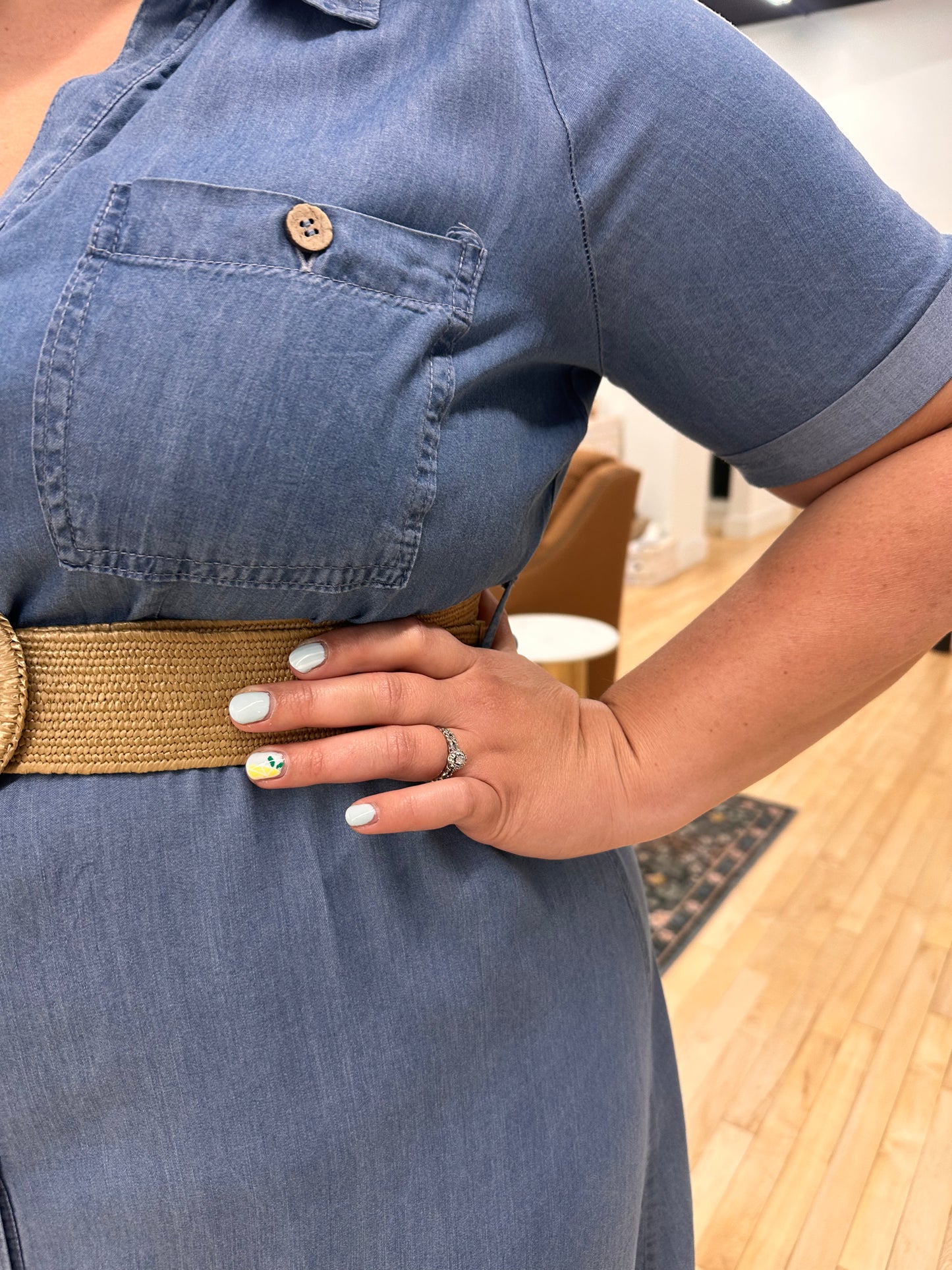 Esther Belted Dress