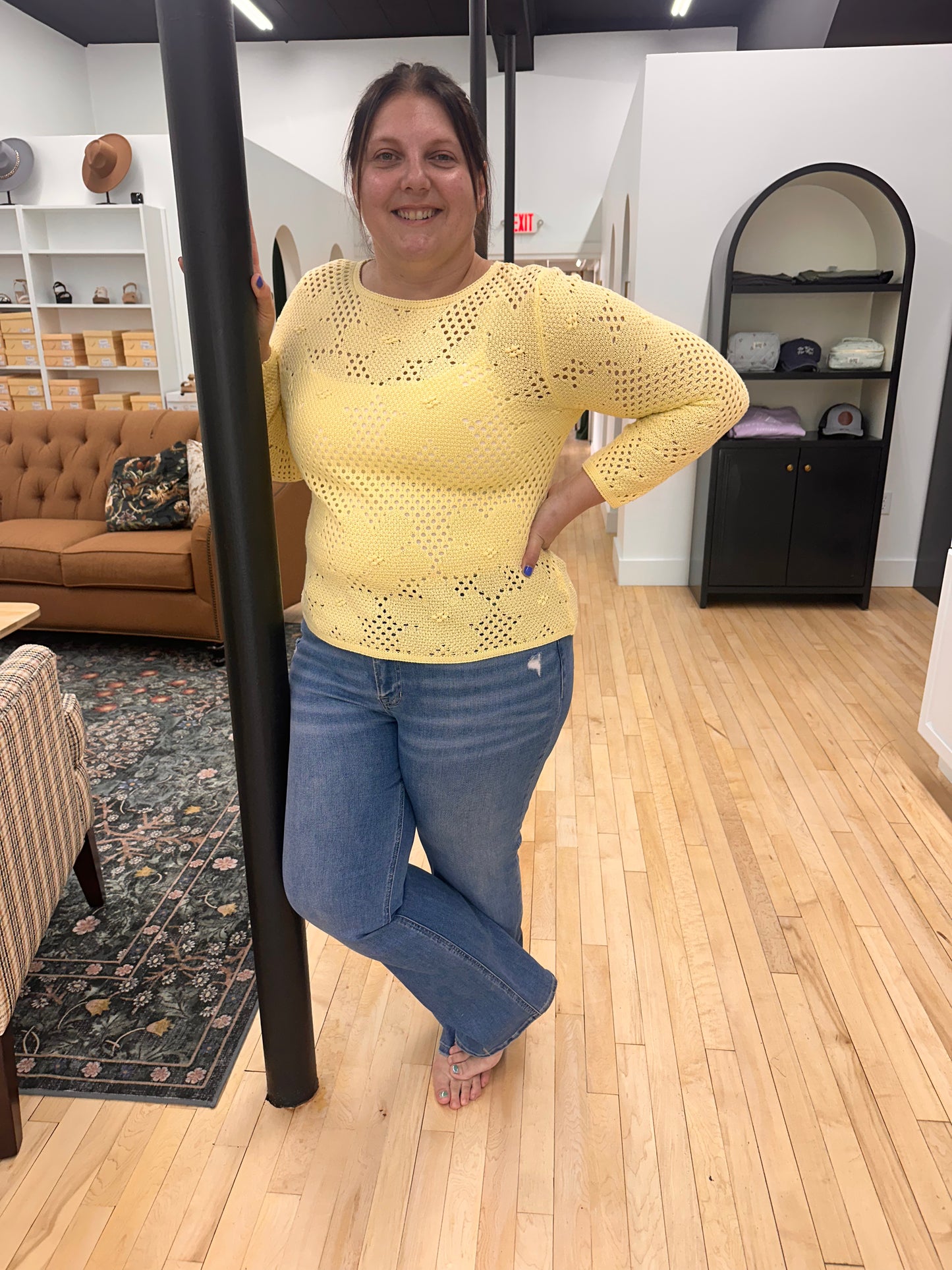 Miley Top - Yellow