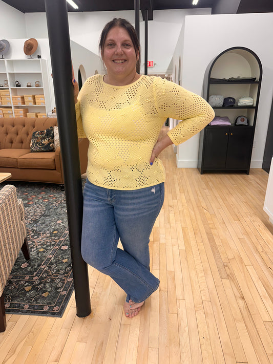 Miley Top - Yellow