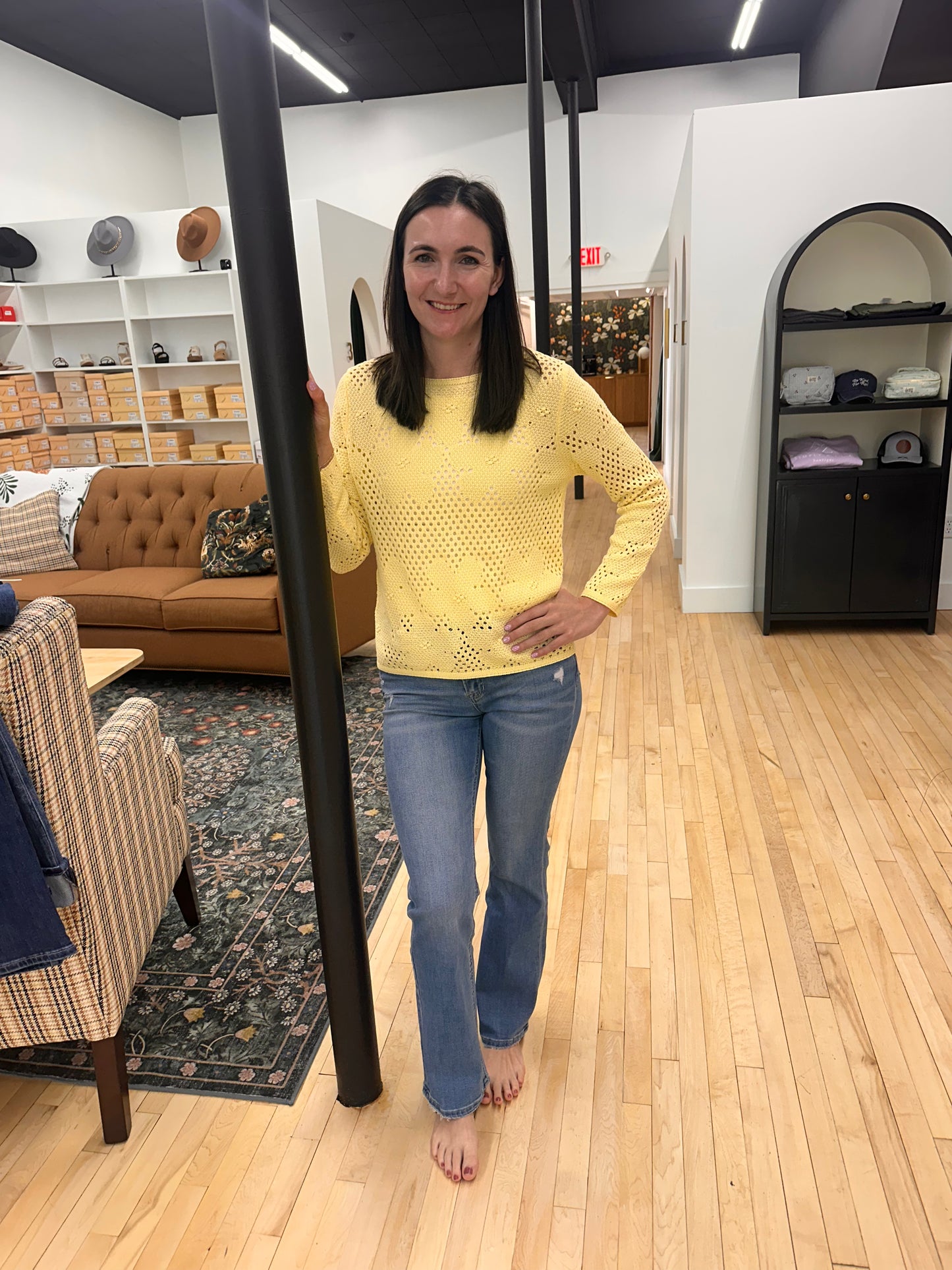 Miley Top - Yellow